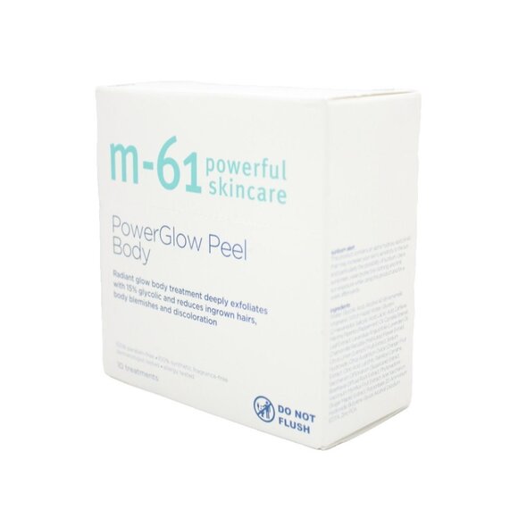 m-61 Powerful Skincare Power Glow Peel Body 10 Treatments New Sealed - Picture 6 of 8